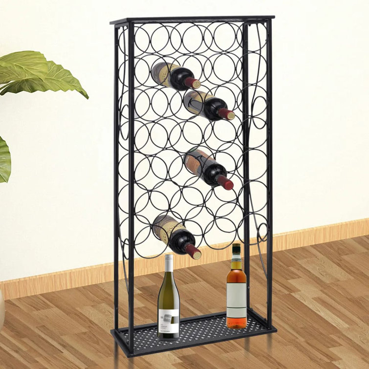 Wine holder for discount cabinet